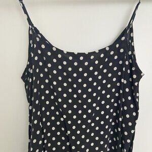Equipment polka dot tank top size Medium - like new - silk